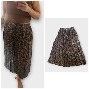 Jane Ashley Vintage midi maxi skirt with beaded accent